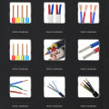 Wire Stripper Machine Professional Electric Cable Wire Stripping Tool 1-25mm with Hand Crank. 