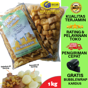 Rambak Kulit Sapi 1 Kg Dadu
