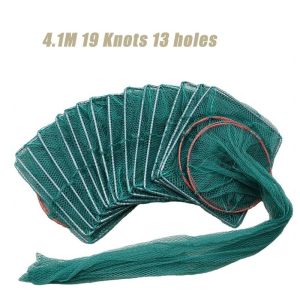 Folding Crab Fish Shrimp Cage New Multi-size Optional Fishing Bait Trap Casting Eel Net Cage