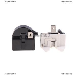 feibeinan66 2PCS QP2-4.7 PTC Starter Relay 1 Pin Refrigerator Starter Relay And 6750C-0005P Refrigerator Overload Protector