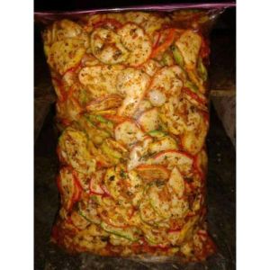 KERUPUK SEBLAK KERING PEDES DAUN JERUK 1KG