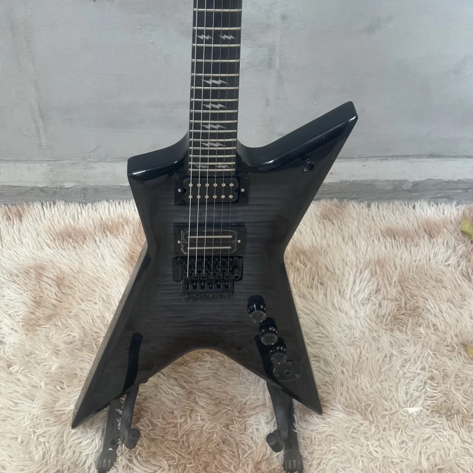 Dean DIMEBAG Dime O Flame Guitar, Floyd Rose, FREE STRINGS TUNER STRAP CLOTH ,DBDF PACK Dean DIMEBAG Dime O Flame Guitar, Floyd Rose, FREE STRINGS TUNER STRAP CLOTH ,DBDF PACK
