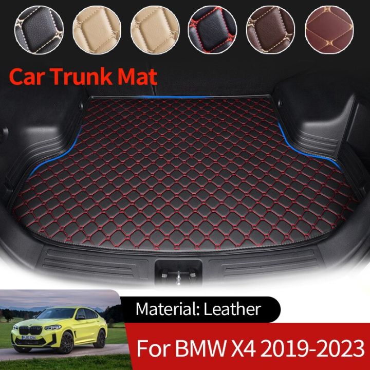 for BMW X4 G02 20192023 Leather Car Boot Liner Cargo Leather Rear