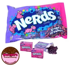 Nerds Candy, Grape & Strawberry, 1.65 ounce Treat-Size Boxes (Pack Of 24)