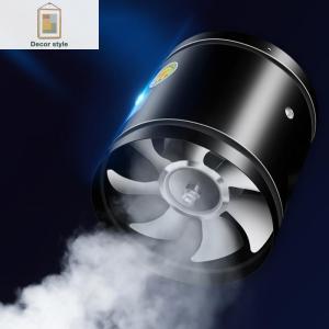 【New Arrival】 4 6 8 Inch Pipe Air Ventilator 2800RPM Pipe Ventilation Fan Metal Bathroom Exhaust Fan Low Noise Kitchen Air Ventilator for Kitchen Washroom Canteen