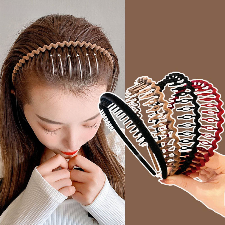 Head Band New Fashion Flocking Non-slip Headband For Woman