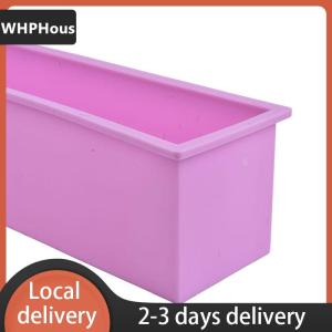 [COD] WHPHous Ship within 24 hours 1200g Silicone Soap Mould Rectangular Toast Loaf Mold Handmade Form Soap Tool