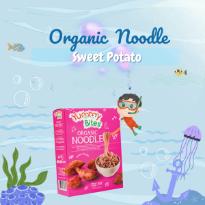 Yummy Bites Organic Noodle 200 GR Mie Bayi Organik / MPASI / Mie baby organic / babypausshop