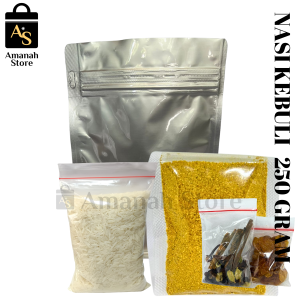 Paket Beras Dan Bumbu nasi Kebuli 1/2 Kg 500 gram Nasi Kabuli Arab