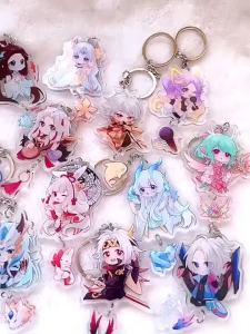 【Ship in 24H】Key Chain 钥匙扣 王者荣耀同人原创澜马可波罗西施曜公孙离马超钥匙扣书包挂件挂饰asamu