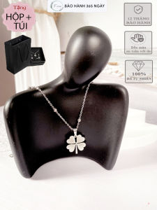Dây chuyền nữ Titan cao cấp cỏ 4 Lá siêu đẹpcá tínhnổi bậtKhóa an toàn chắc chắnTặng kèm quà xịn sò.