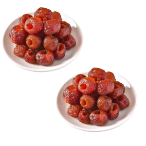 Delicious Hollow Hawthorn Dried Alternative Soft  Sweet And Sour Seedless Preserves Healthy Snacks