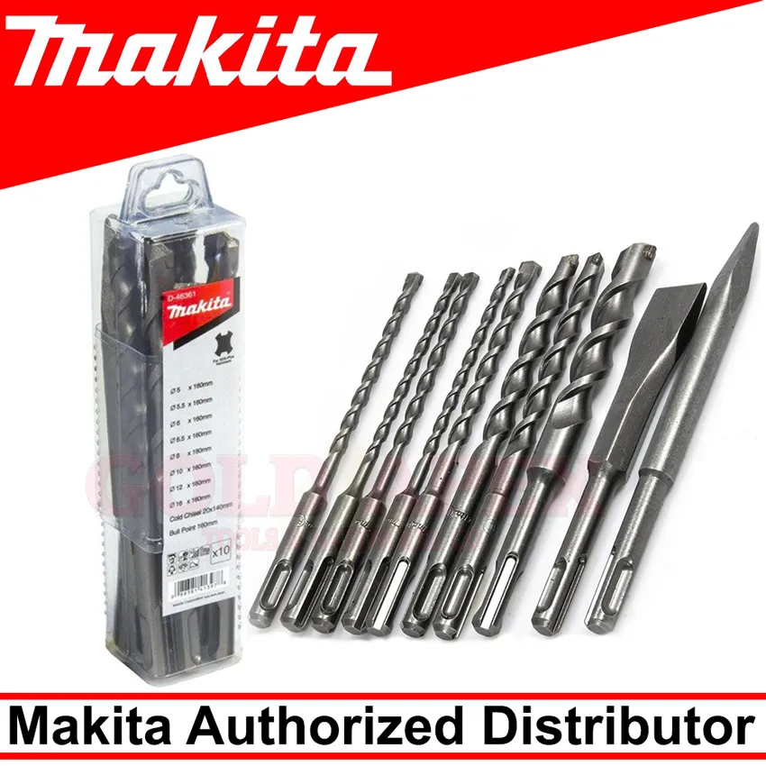 Makita sds on sale bit set