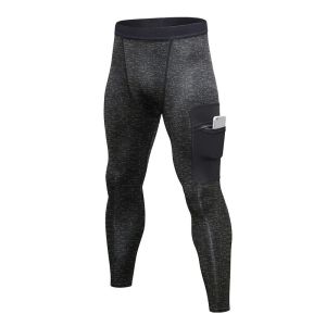 HOLA New Design Mens Camouflage Pocket Pants Fitness Pants Tight Sports Pants Plus Size Men Thermal Pants