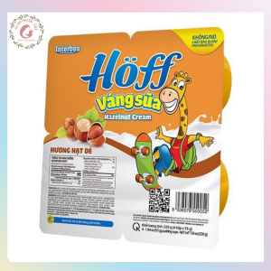 VÁNG SỮA HOFF VỊ VANI - HẠT DẺ 55g x 4 hộp date mới