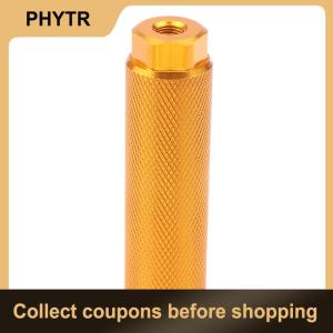 【PHYTR】 1pcs Alloy Foot Stunt Peg For BMX Bike Fit 3 8 Inch Axles Bike Pegs Anti Skid Lead Foot Rest Pegs Bicycle Accessories