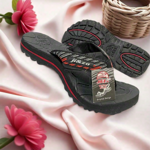 Sandal Jepit Pria Hiking Casual Premium Warna Hitam