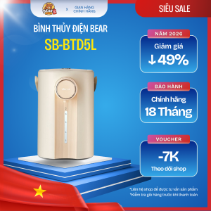 Bình thủy điện Bear SB-BTD5L (5L) Bản Tiếng Việt - Điện Máy Tiện Lợi 247 - Giao hàng miễn phí