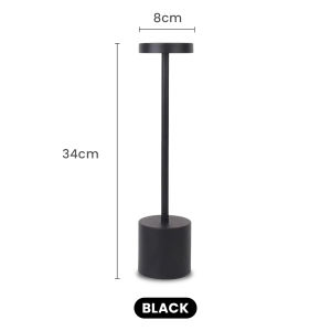 Sleek 3 Light Mode Touch Sensor LED Table Lamp - Adjustable Brightness Desk Bar Lampu Meja 桌灯