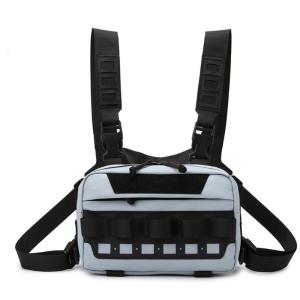 Comfortable Adjustable Fishing Vest Fishing Chest Pack Fishing Tackle Backpack Fishing Enduring
