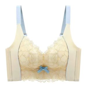 Maniyun เซ็กซี่ลูกไม้ Push Up Bra ผู้หญิง3D สนับสนุนปรับรวบรวมชุดชั้นใน C Omfort ชุดชั้นในแบบไม่มีสายชุดชั้นใน