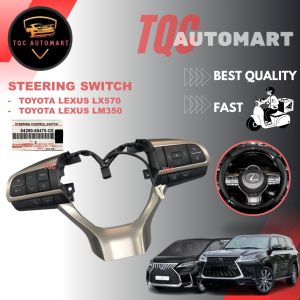 ORIGINAL TOYOTA LEXUS LX570 2015-2021/ LEXUS LM350 STEERING SWITCH WHEEL CRUISE CONTROL SWITCH CLOCK 84250-60470-C0