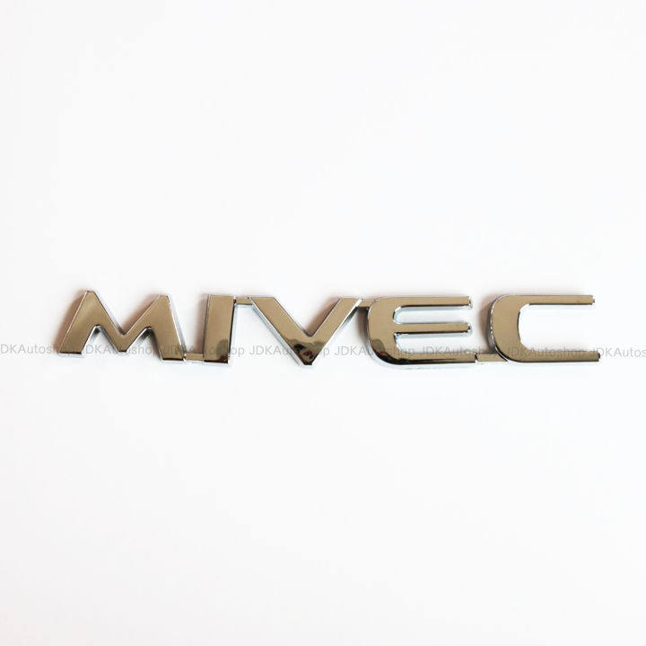 โลโก้ MIVEC สำหรับ ติดฝากระบะท้าย มิตซูบิชิ ไททัน Mitsubishi Triton ...
