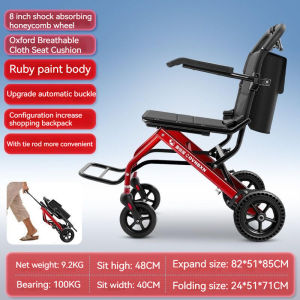 NewProduct Foldable lightweight small and specially designed new portable elderly chair push cart