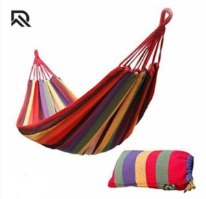 Ella Mall COD Portable Outdoor Camping Hammock Sleeping Bag 100% Cotton Rope Hammock Duyan