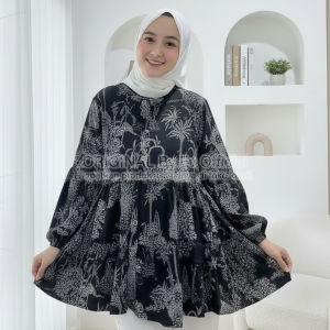 Ev Collection - BISA COD | New Arrival Mirsany Jumbo Oversize Blouse Atasan Wanita Terbaru ld 120