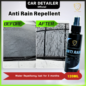 CP Car Detailer 120ml High-Visibility Anti-Rain Coating Bundle with Enhanced Visibility & Rain Repellent for All Glass Types