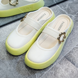 KDAShop สินค้าแนะนำ รองเท้าแตะแบบสวมผู้หญิงมาใหม่  ดีเทลสวยจึ้งใจ ใส่ไปคาเฟ่คือที่สุด แมทช์กับอะไรก็ดี ไม่มีไม่ได้ สั่งเลยย