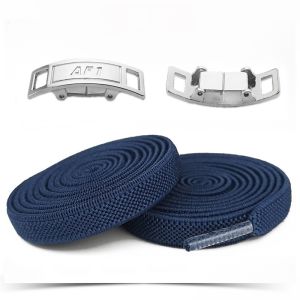 Nurm 1 Pair Elastic No-Tie Lazy ShoeLace Lock Laces Kids Adult Outdoor Sneakers Size 100cm