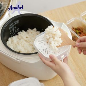 BOSSLU Kotak Makan Bekal Mini Tempat Penyimpanan Makanan Dengan Tirisan Serbaguna