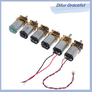 Ditur Micro N20 Gear Motor Slow Speed Metal Gearbox Reducer Electric Motor DIY Toy