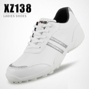 Pgm Golf Shoes For Woman Waterproof Sports Shoes Ladies Breathable Golf Sneakers Lightweight Anti-Slip Trainers For Golfer Gift