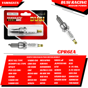 busi iridium CPR6EA Karisma Beat All Type Vario 125150 Jupiter MX Nmax Aerox thunder satria fu Yamagata