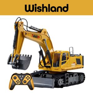 Alloy Spray Excavator Ages 3+ With Mist Lights and Sounds Gift For Boys by WISHLAND