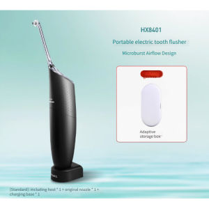HX8331 Portable sonic electric dental floss using Microbers technology for deep cleaning of oral irrigators