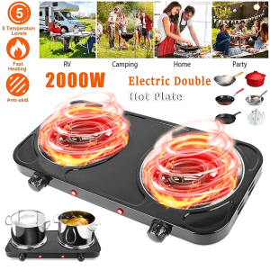 COD STARLUX Kompor Listrik yang keluar api serbaguna 2 tungku terbaik Heating Coil 2000W SHP 5813