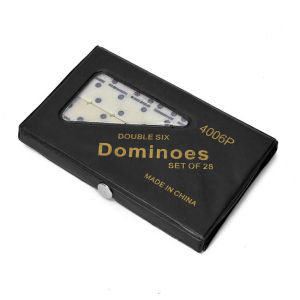28Pcs/Box Batu Domino Kotak Premium 4cm Lebar 2cm Tebal 0.6cm Kartu Domino Game