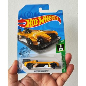 Hot Wheels 2018 HW Green Speed No.216 Electro Silhouette Die-Cast Car toys รถของเล่น รถเหล็ก