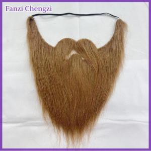 Fanzi 1ชิ้นเทศกาลตลกคริสมาสต์อุปกรณ์ประกอบฉากงานพรอมชุดแฟนซีเคราปลอมแฟนซีชุดฮาโลวีนปาร์ตี้ผมหน้าหนวด