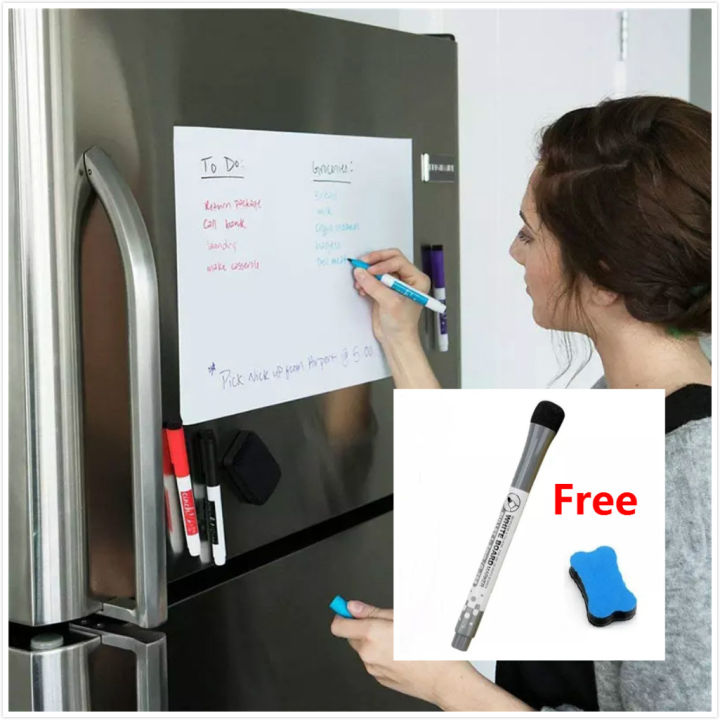 RHS Online A3/A4 Magnetic Whiteboard Fridge White Board Marker Magnets ...