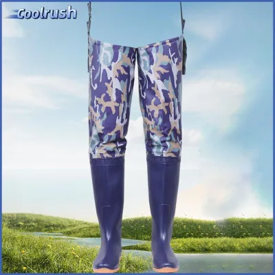 Fishing Waders Waders Lightweight Wading Trousers River Boot PVC for Men Women Thigh Waders Non Slip Waterproof for Fishing