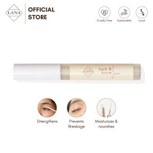 Lana PH Lash & Brow Serum - Eyelash & Eyebrow Nourishing Serum Formula with Aloe Vera Extract (10ml)