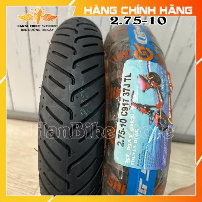Vỏ Lốp Xe Máy Điện 2.75-10 Không Săm (Ruột) CHENG SHIN TIRE