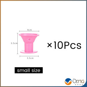 Orna ที่ม้วนผมซิลิโคน DIY เครื่องมือทําผม รูปเห็ด (ผมหยิกใหญ่/ผมหยิกเล็ก) Curling hair tool