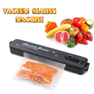 Electric Food Vacuum Sealer Machine Plastic Sealing Machine Dry Wet Fresh Food Saver Household Food Vacuum Packer Small Portable kitchen preservation machine+Free 10PCS Vacuum Sealer Bag