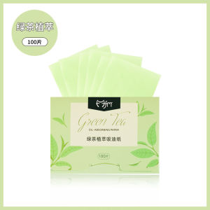 Giấy Thấm Nước Hoa Thực Vật Giấy Thấm Hút Làm Sạch Da Mặt Có Thể Tháo Rời 100 Miếng Đóng Hộp